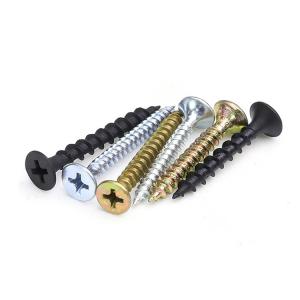 Wholesale Black Fine Thread Drywall Screws Bugle Head Black Gypsum Board Screw from china suppliers