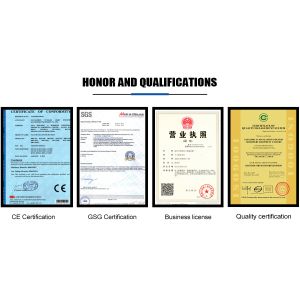 Yangzhou Aipuweier Automation Equipment Limited Company Certifications