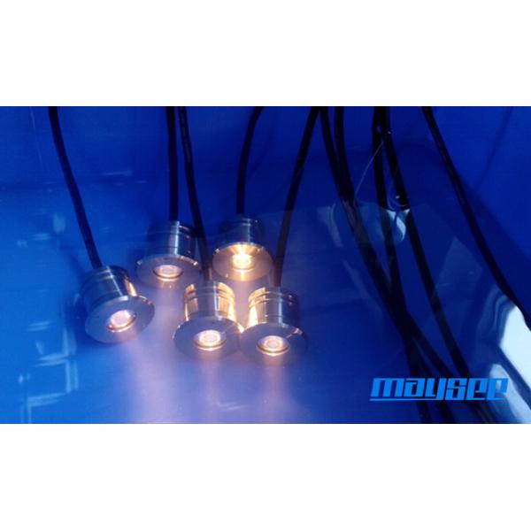 1w / 3w 316 Stainless Steel Mini Embedded LED Loading Dock Lights Underwater