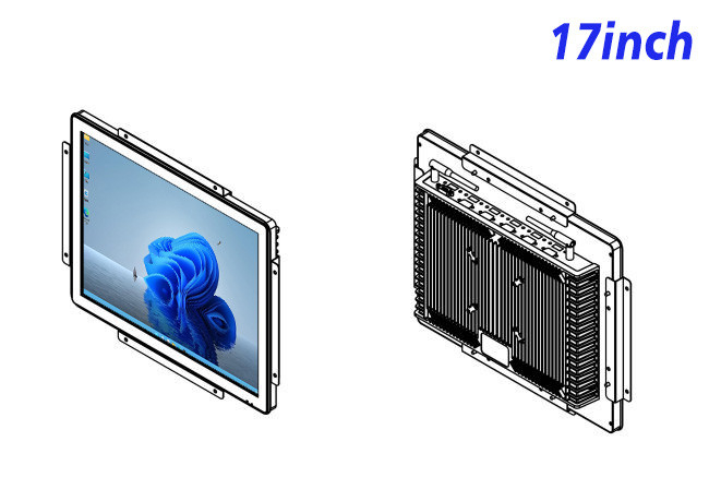 17-Inch Windows Monitor for Factory Automation and Security Systems