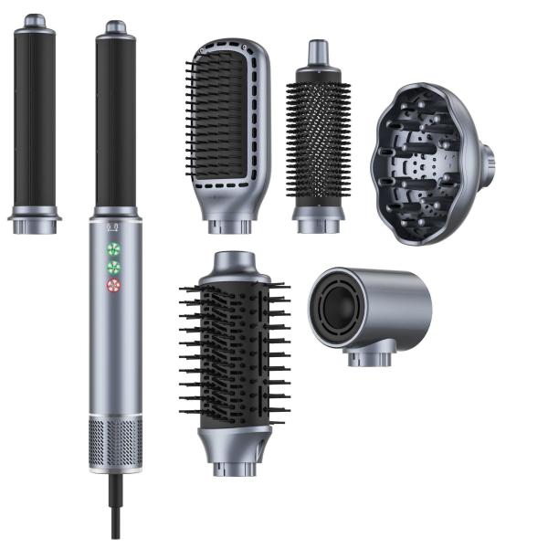 7 in 1 High-Speed Hot Air Styler 110 000 RPM Rotatable Hair Professional Frizz