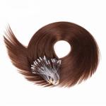 Dark Brown Clip In Hair Extensions 7A Grade For White Women , Remy Fusion Hair