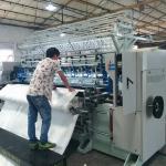 High Speed Multi Needle Quilting Machine Lock Stitch Garments Making Machine