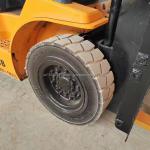 Toyota FD50 Truck Forklift with Original Hydraulic Cylinder 3ton Operating