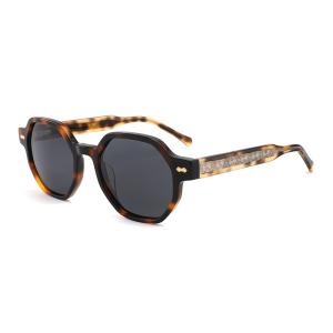 Wholesale Multi Style Circle Frame Sunglasses Neutral Acetate Customized Logo from china suppliers