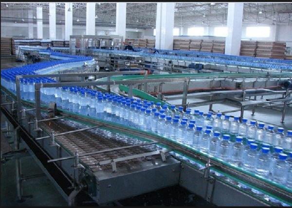 Durable 4.4KW Automatic Water Bottle Filling Machine Mineral Water Bottling