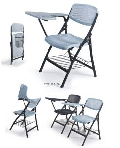 Wholesale foldable training chair with wrting board and basket from china suppliers