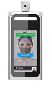 China 1920×1080 IP67 7 Face Recognition Temperature Monitor on sale