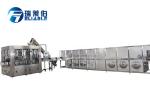 Wooden Package Soda Water Glass Bottle Filling Machine , Liquid Filling