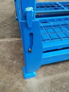 Wholesale Wire Container Metal Cage Storage , Security Cages For Storage Galvanized from china suppliers