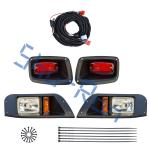 Adjustable Headlight Kit Compatible Golf Cart Light Kit for EZGO TXT