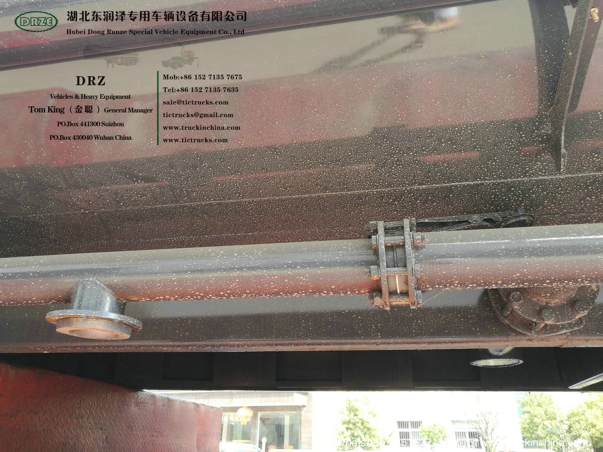 Chemical Acid Tank Body Chemical Liquid Tanker Body with Container Locks Trailer Road Transport WhsApp:+8615271357675