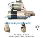 S114-505 S114-505A - HITACHI Starter Motor 12V 0.8KW 8T MOTORES DE ARRANQUE