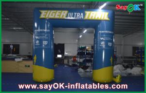 Wholesale Inflatable Gantry Double Stitching Inflatable Entrance Arch With Logo Printing Hangout 6x3m from china suppliers