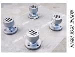 YBS TYPE MARINE ROUND FLOOR DRAIN, ROUND DECK FLOOR DRAIN WITH FLANGE, ROUND