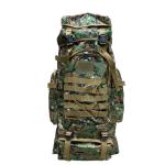 80L Waterproof Mountaineering Bag Hiking Backpack for Outdoor Enthusiasts'