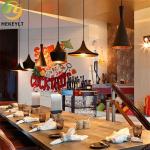 Round Aluminium Nordic Pendant Light E26 For Indoor Decoration