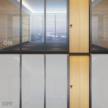 Low E Smart PDLC Glass Customized PDLC Dimming Glass Privacy Protection Safety
