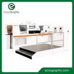 Platen Type Foil Stamping Die Cutting Machine With Steel Blade