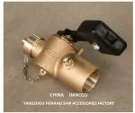 Marine Bronze Depth Sounding Self-Closing Valve For Sunken Cabin Dn50 Cb/T3778