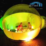 Transparent Inflatable Bubble Tent For Outdoor Camping Site With Air Blower