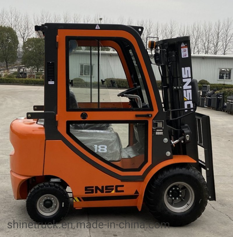 Snsc 1.8ton Diesel Forklift Container Machine Price