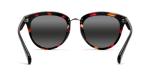 TAC Plastic Colored Sunglasses , Black Brown Plastic Aviator Sunglasses Metal