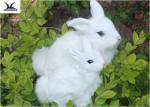Realistic Life size Animals With Fur Playground Zoo Garden Decoration Statues