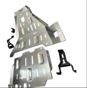 Wholesale BMW Car Fitment Aluminium Alloy Under Engine Cover Mud Flap Guard for Wrangler JL JK from china suppliers