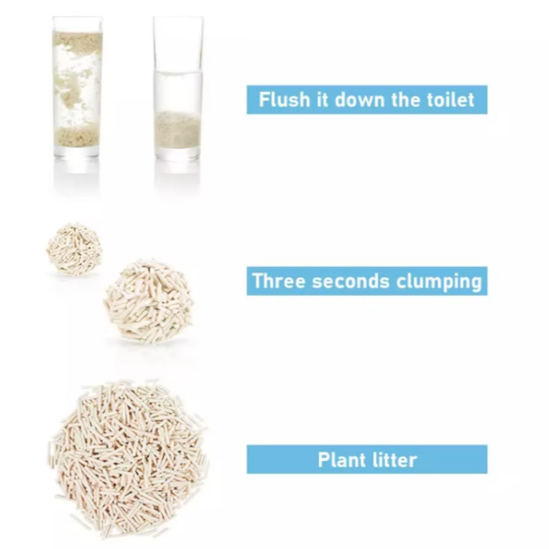 Deodorizing Biodegradable Cat Litter Flushable Most Natural Cat Litter