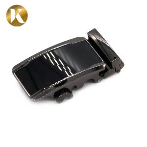 Wholesale Black Custom Metal Belt Buckle , Zinc Alloy Auto Lock Belt Buckle from china suppliers
