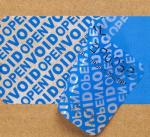 VOID material warranty void non removable labels,tamper evident honeycomb