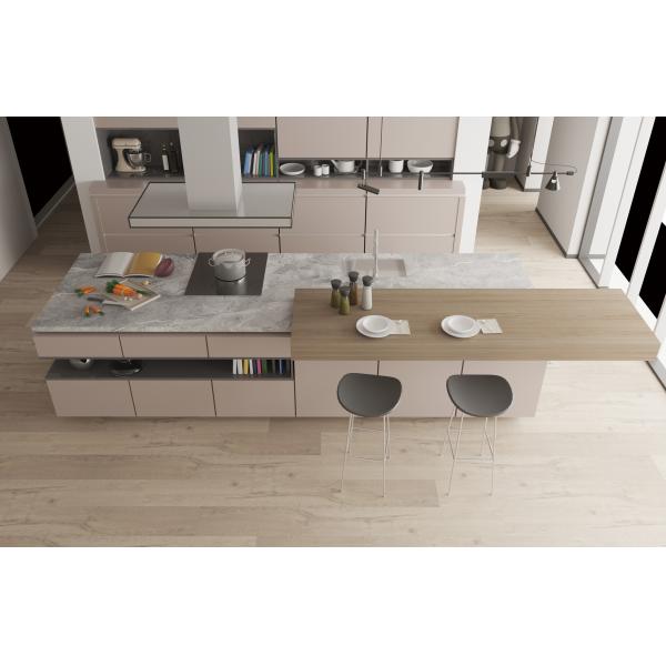 Custom Full Luxury Lacquer Double Sink Island Cabinets Kitchen Furniture Design Kitchen Cabinet Modern/kitchen Cabinet