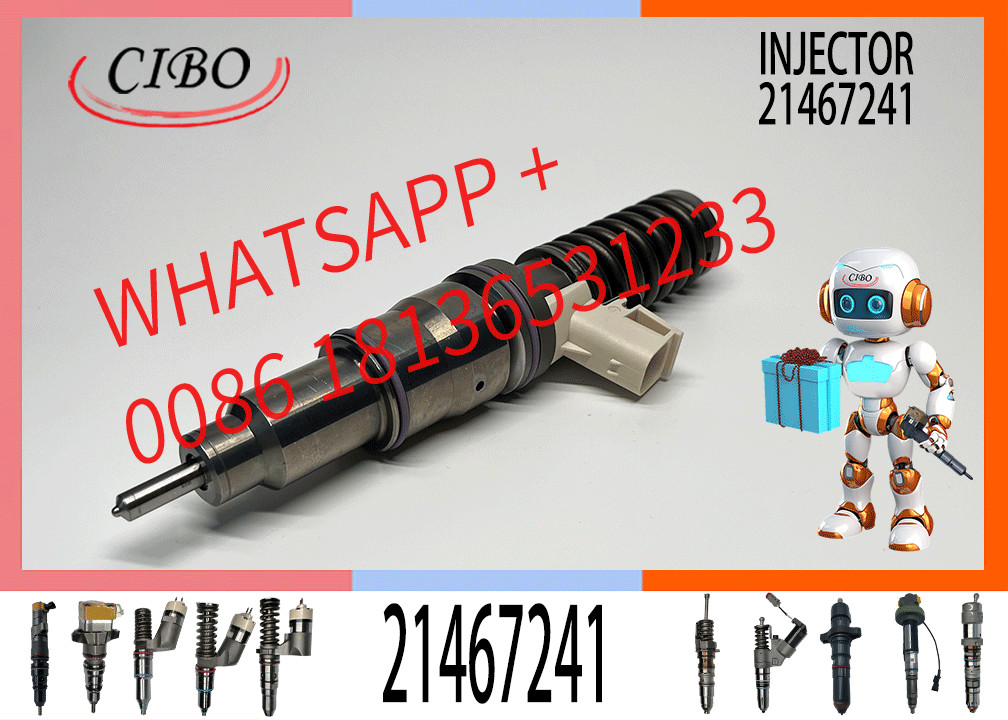 21467241 New Diesel Fuel Injector for E3.4 TRUCK MD13 US07 BEBE4G15001 21467241, 22340639