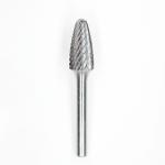 1/8" Shank 50000rpm Ball Nose Solid Carbide Burr Set Die Grinder Burrs For Steel