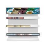 46.6Inch Ultra Wide Android Sunlight Readable LCD Screen Full HD Stretched Bar