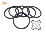 Black Oil And Gas Seals Quad Ring FPM Fuel Resistance