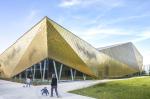 Decorative Exterior Aluminium Curtain Wall Systems Facade Perforated