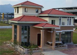 China Contemporary Villa Type Prefab Steel House Long Life Span Environmental Friendly on sale