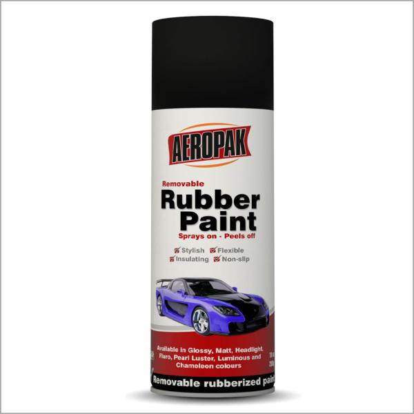 Matt Effect Rubber Coating Spray Paint 400ml Aeropak Rubber Paint Quick Drying