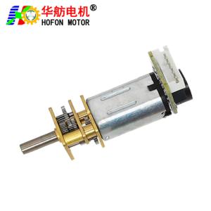 Wholesale Hofon Motor High Torque GM12-N30VA DC Gear Reduction Encoder Motor For Wheelchair Coffee Grinder 3V 6V 12V from china suppliers