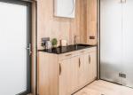 Light Steel Frame Prefabricated Manufactured Homes Garden Studio Modern Design