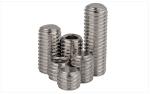 Stainless Steel Flat Point Hexagon Socket Drive Set Screws ISO4026 Flat-Tip