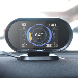 Wholesale OBD Gauge Konnwei Car Diagnostic Engine Scanner For 12v Vehicle from china suppliers