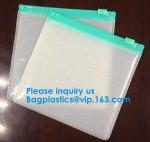 Slider Zipper Cosmetic Pvc Bag Clear Vinyl Pvc k Bag,Matte PVC Zipper Slider Bag