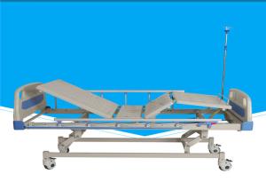 Wholesale Manual Extra Wide Hospital Bed Epoxy Painted Mechanical Hospital Bed from china suppliers