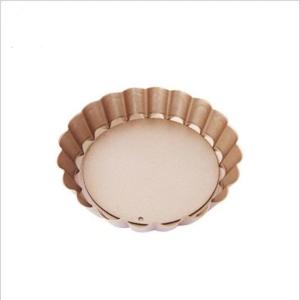 Wholesale 4 - Inch Round Lace Border Fruit Pie Pastry Non - Stick Removable Bottom Baking Mold from china suppliers