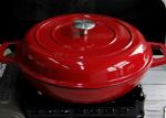 Enameled Reliable Cast Iron Casserole Cast Iron Soup Pot 29/31cm
