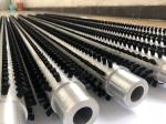 Aluminum Alloy Shaft Nylon Bristle Cylinder Brush Roller For Cleaning And