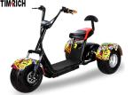 Comfortable Back Cushion Three Wheeled Motorcycle Scooter Wide Tire Design TM-TX